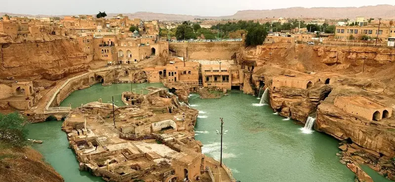 جاهای دیدنی ایران آسیاب های آبی شوشتر خوزستان جاهای دیدنی ایران آسیاب های آبی شوشتر خوزستان