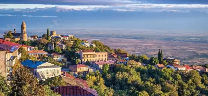شهر توریستی گرجستان سیغناقی شهر توریستی گرجستان سیغناقی
