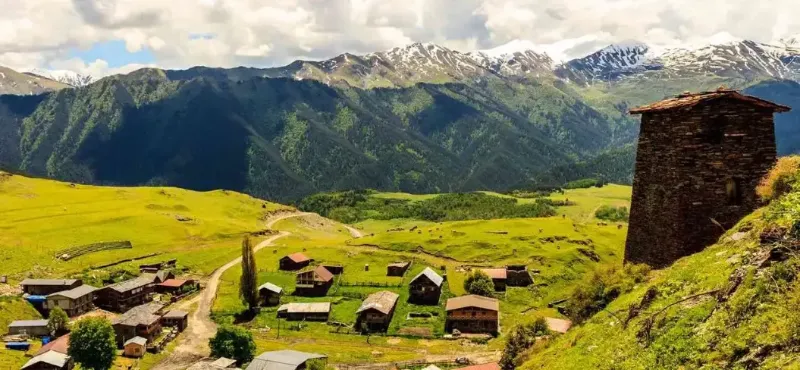 شهرهای دیدنی گرجستان توشتی شهرهای دیدنی گرجستان توشتی
