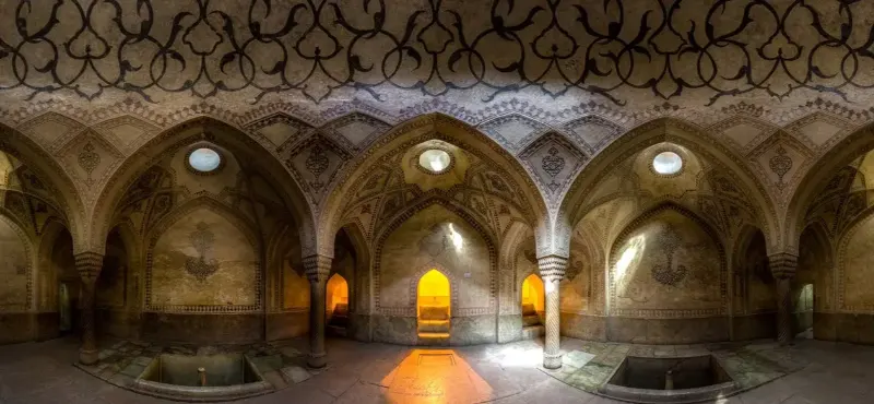 گردشگری شیراز حمام وکیل حمام وکیل از مهم ترین جاهای گردشگری شیراز