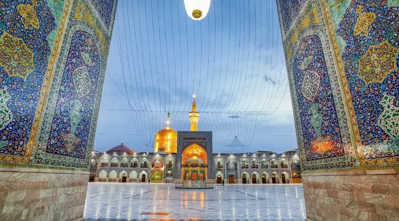 بهترین مکان دیدنی مشهد در شب