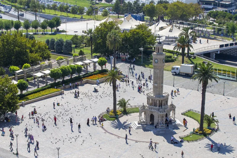 تاریخچه برج ساعت ازمیر