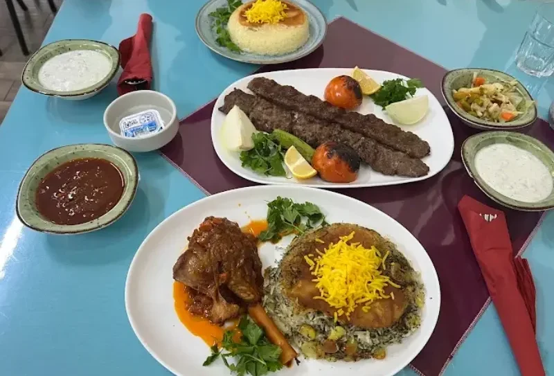 منو رستوران تبریز ازمیر