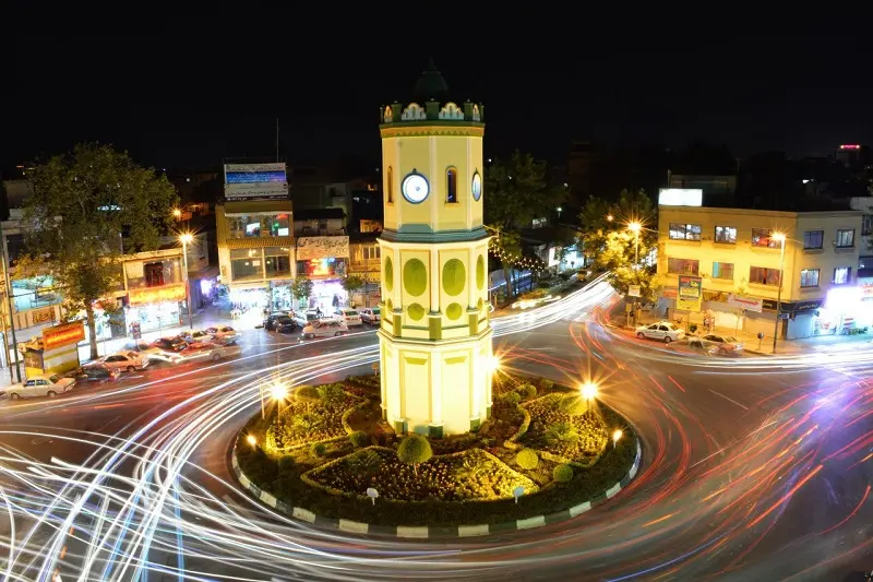 میدان ساعت ساری
