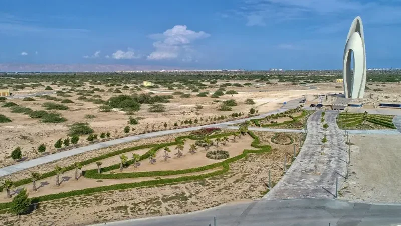 موزه خلیج فارس کیش در نزدیکی روستای باغو
